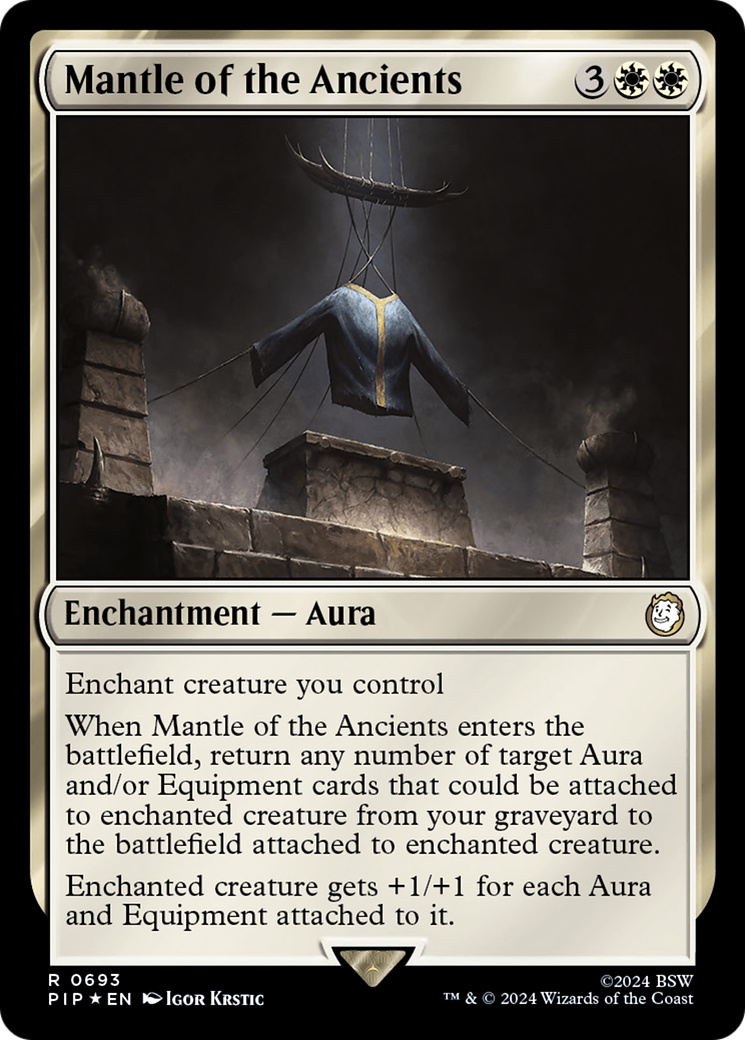 Mantle of the Ancients (Surge Foil) [Fallout] | Exor Games Dartmouth