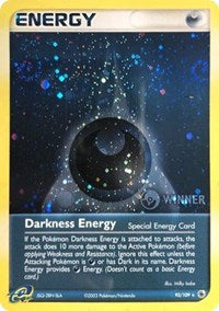 Darkness Energy (93/109) (Special) (Winner) [EX: Ruby & Sapphire] | Exor Games Dartmouth