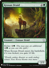 Krosan Druid [Mystery Booster] | Exor Games Dartmouth