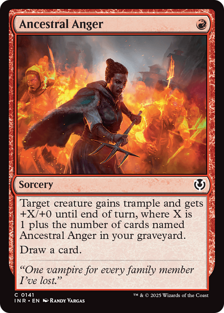 Ancestral Anger [Innistrad Remastered] | Exor Games Dartmouth