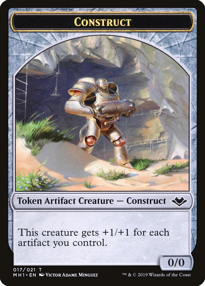 Goblin (010) // Construct (017) Double-Sided Token [Modern Horizons Tokens] | Exor Games Dartmouth