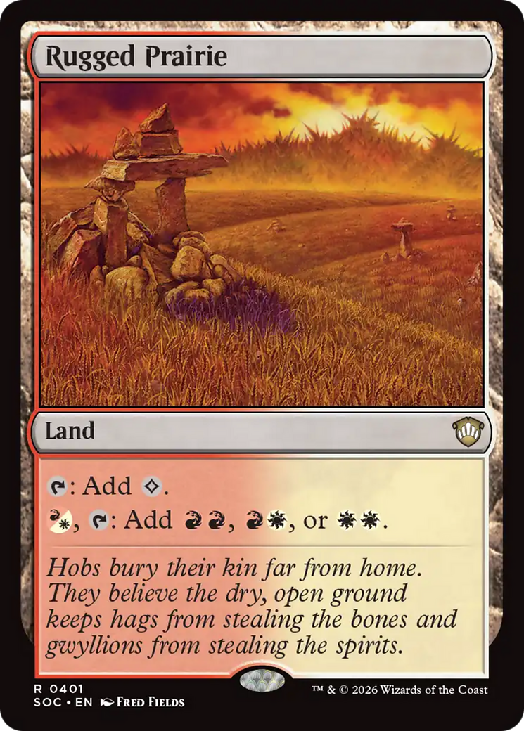 Rugged Prairie [Secrets of Strixhaven Commander] | Exor Games Dartmouth