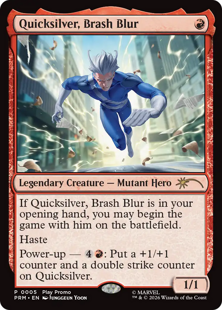Quicksilver, Brash Blur [Standard Showdown Promos] | Exor Games Dartmouth