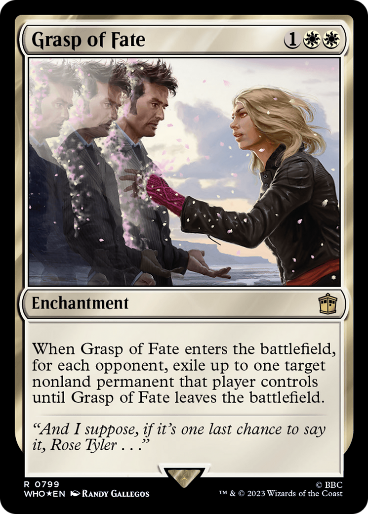 Grasp of Fate (Surge Foil) [Doctor Who] | Exor Games Dartmouth