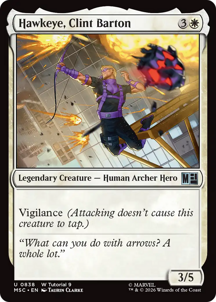 Hawkeye, Clint Barton (0838) [Marvel Super Heroes Commander] | Exor Games Dartmouth
