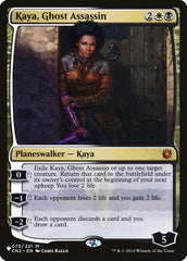 Kaya, Ghost Assassin [The List] | Exor Games Dartmouth