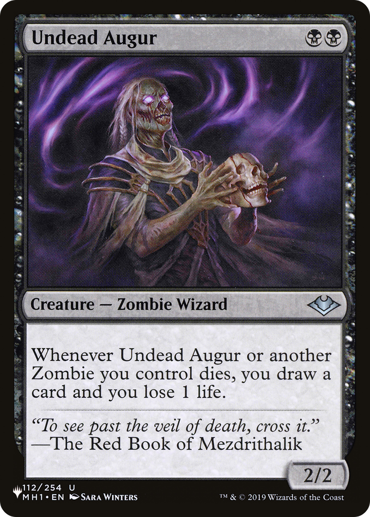 Undead Augur [The List Reprints] | Exor Games Dartmouth