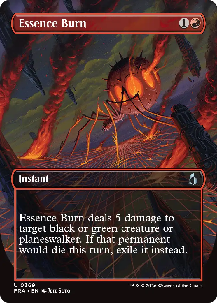 Essence Burn (Borderless) [Reality Fracture] | Exor Games Dartmouth