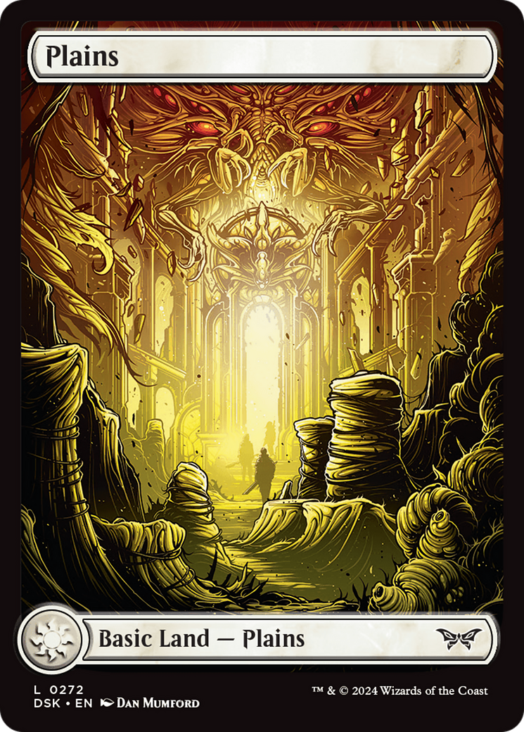 Plains (272) - Full Art [Duskmourn: House of Horror] | Exor Games Dartmouth