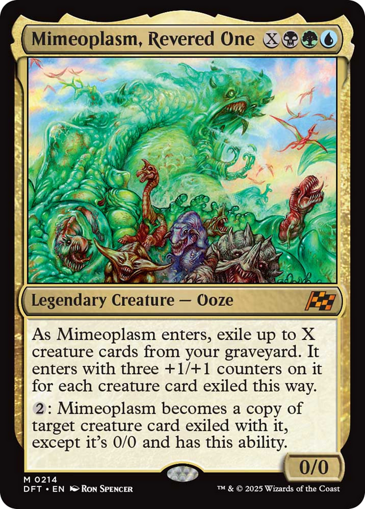 Mimeoplasm, Revered One [Aetherdrift] | Exor Games Dartmouth