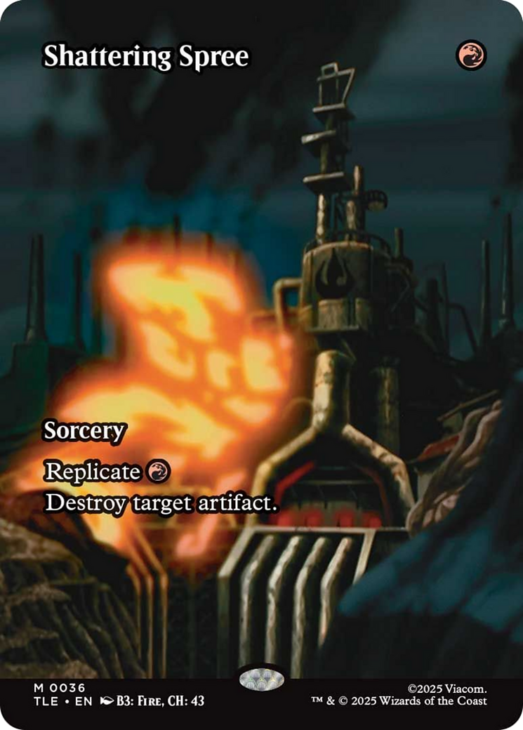 Shattering Spree (Borderless) [Avatar: The Last Airbender: Eternal-Legal] | Exor Games Dartmouth