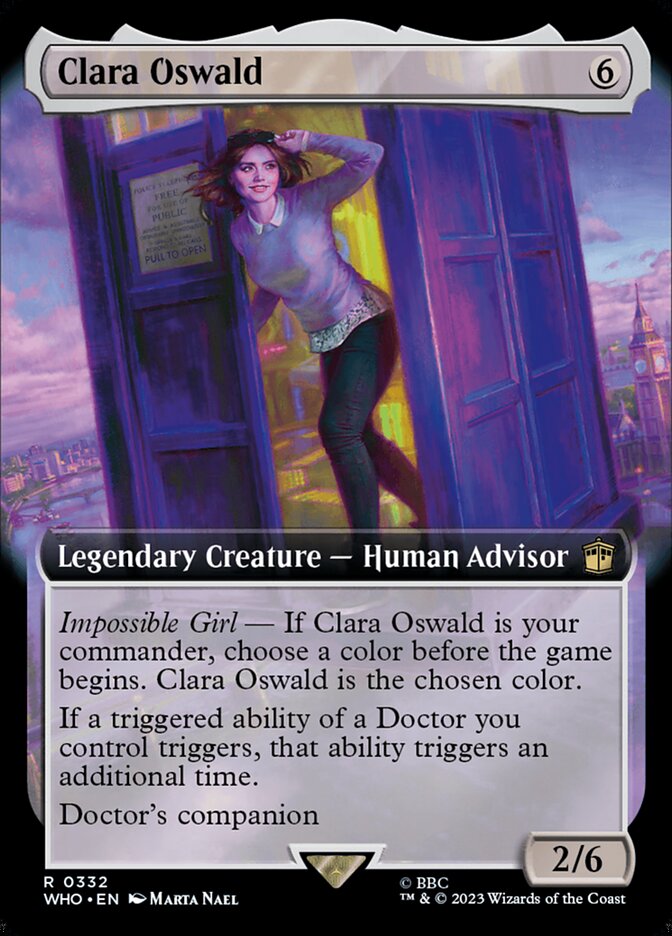 Clara Oswald (Extended Art) [Doctor Who] | Exor Games Dartmouth