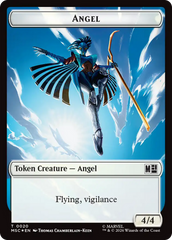Angel (020) // Vibranium (031) Double-Sided Token (Surge Foil) [Marvel Super Heroes Commander Tokens] | Exor Games Dartmouth