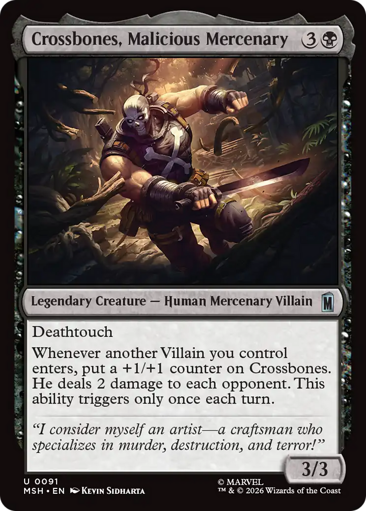 Crossbones, Malicious Mercenary [Marvel Super Heroes] | Exor Games Dartmouth