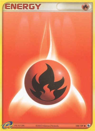 Fire Energy (108/109) [EX: Ruby & Sapphire] | Exor Games Dartmouth