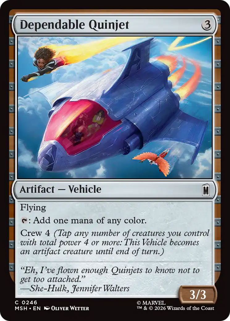 Dependable Quinjet [Marvel Super Heroes] | Exor Games Dartmouth