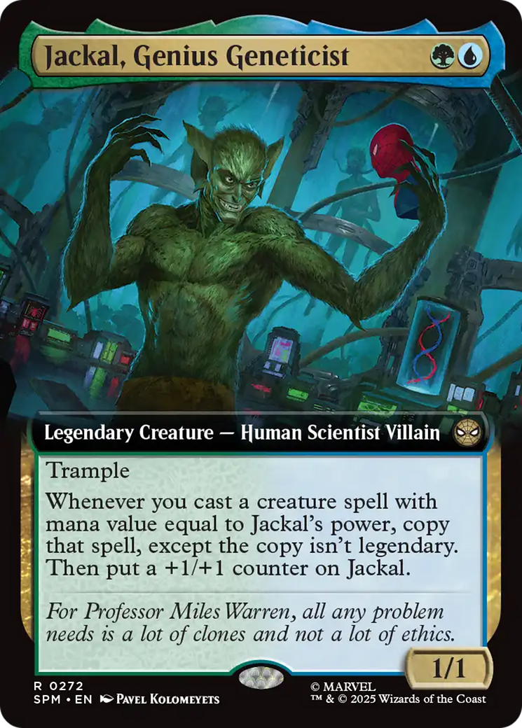 Jackal, Genius Geneticist (Extended Art) [Marvel's Spider-Man] | Exor Games Dartmouth
