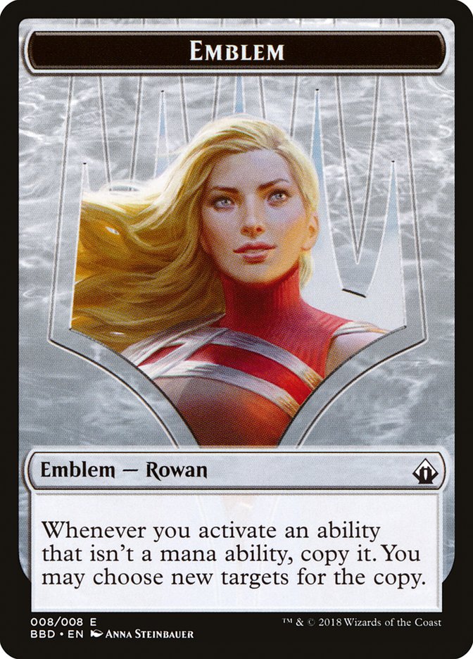 Rowan Kenrith Emblem [Battlebond Tokens] | Exor Games Dartmouth