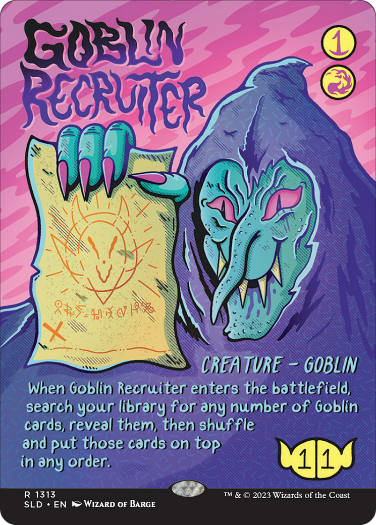 Goblin Recruiter (Rainbow Foil) [Secret Lair Drop Series] | Exor Games Dartmouth