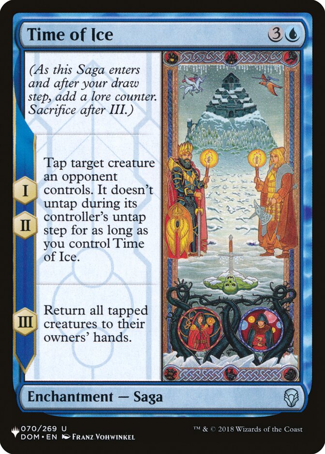 Time of Ice [The List] | Exor Games Dartmouth