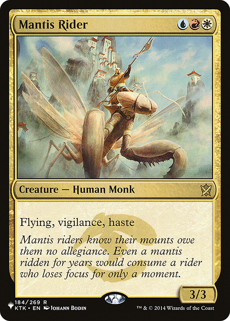 Mantis Rider [The List Reprints] | Exor Games Dartmouth