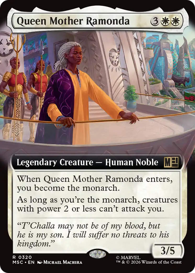 Queen Mother Ramonda (Extended Art) [Marvel Super Heroes Commander] | Exor Games Dartmouth