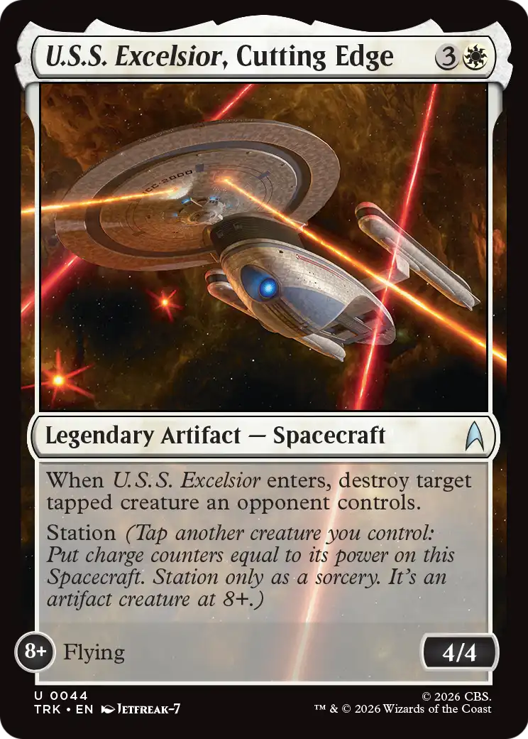 U.S.S. Excelsior, Cutting Edge [Star Trek] | Exor Games Dartmouth