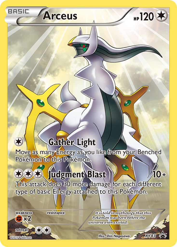 Arceus (XY83) [XY: Black Star Promos] | Exor Games Dartmouth