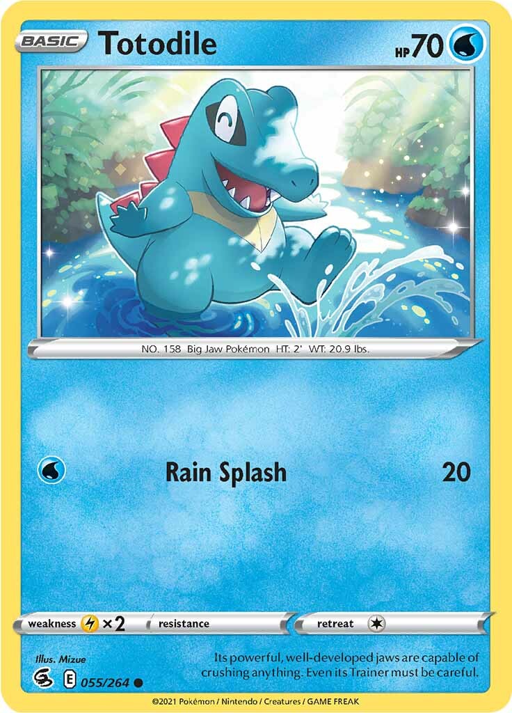 Totodile (055/264) [Sword & Shield: Fusion Strike] | Exor Games Dartmouth