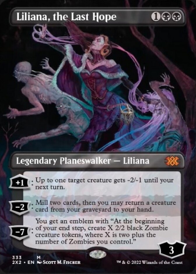 Liliana, the Last Hope (Borderless) [Double Masters 2022] | Exor Games Dartmouth