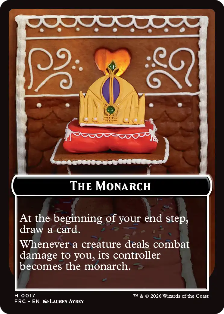 Citizen // The Monarch Double-Sided Token [Reality Fracture Commander Tokens] | Exor Games Dartmouth