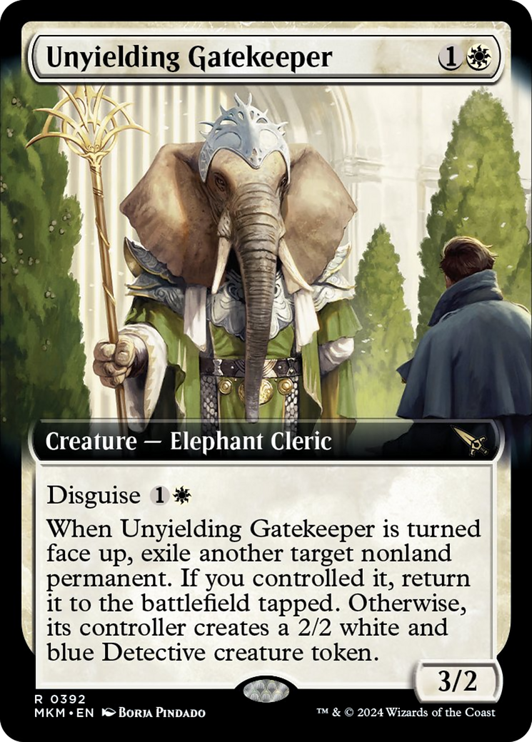 Unyielding Gatekeeper (Extended Art) [Murders at Karlov Manor] | Exor Games Dartmouth