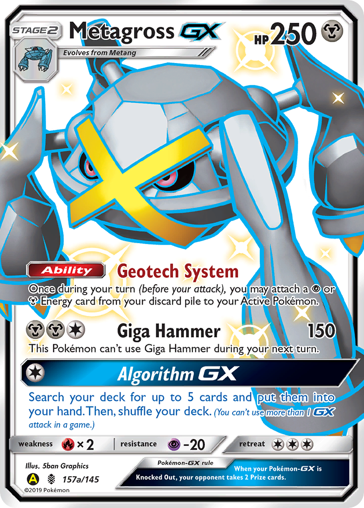Metagross GX (157a/145) [Alternate Art Promos] | Exor Games Dartmouth