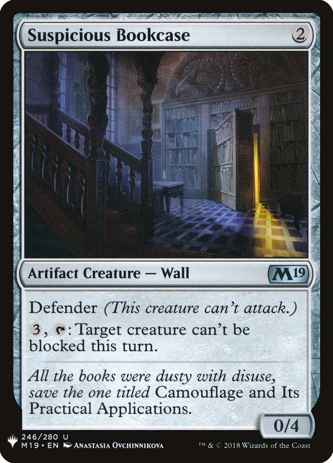 Suspicious Bookcase [Mystery Booster] | Exor Games Dartmouth