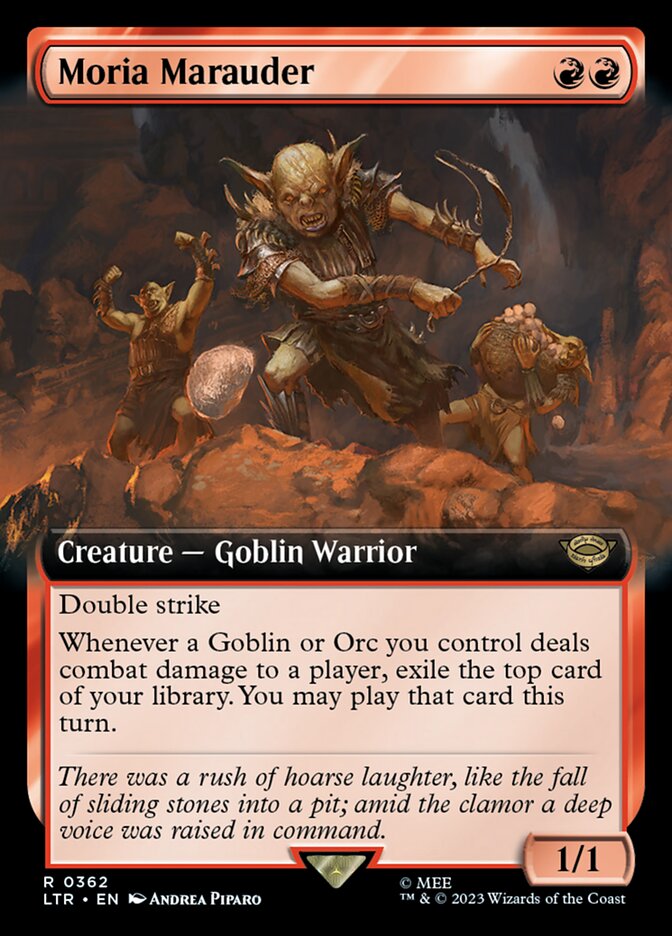 Moria Marauder (Extended Art) [The Lord of the Rings: Tales of Middle-Earth] | Exor Games Dartmouth