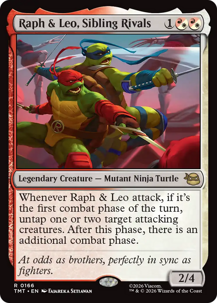 Raph & Leo, Sibling Rivals [Teenage Mutant Ninja Turtles] | Exor Games Dartmouth