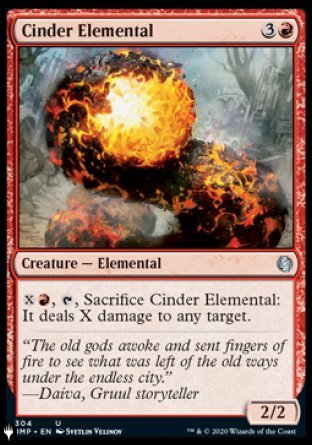 Cinder Elemental [The List] | Exor Games Dartmouth