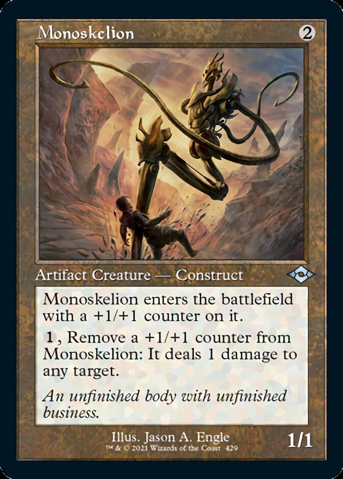 Monoskelion (Retro Foil Etched) [Modern Horizons 2] | Exor Games Dartmouth