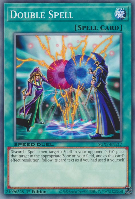 Double Spell [SGX3-ENE17] Common | Exor Games Dartmouth