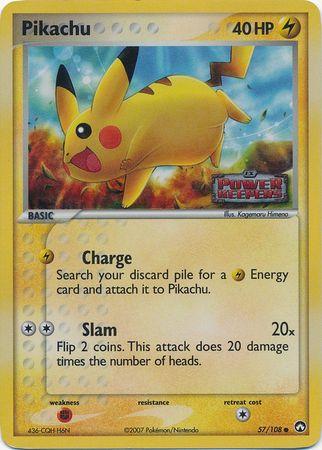 Pikachu (57/108) (Stamped) [EX: Power Keepers] | Exor Games Dartmouth