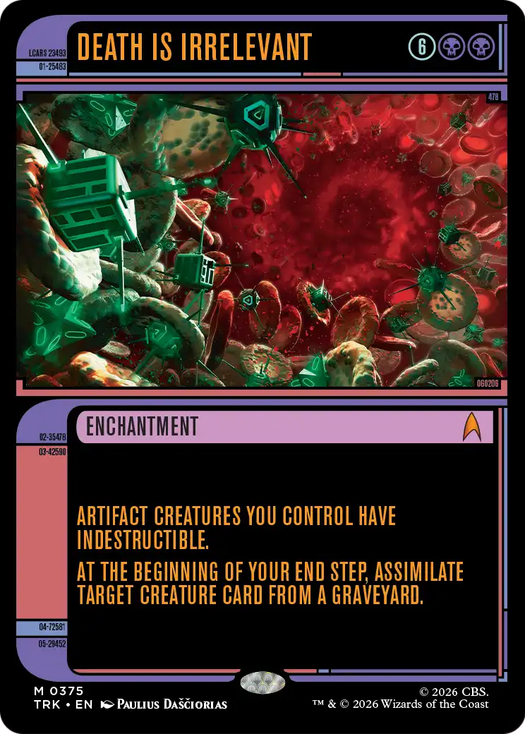 Death Is Irrelevant (Showcase) [Star Trek] | Exor Games Dartmouth