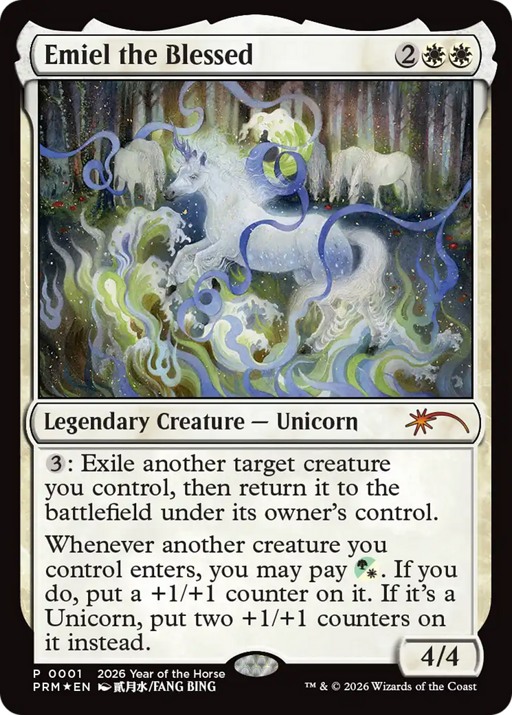 Emiel the Blessed (Year of the Horse 2026) [Standard Showdown Promos] | Exor Games Dartmouth