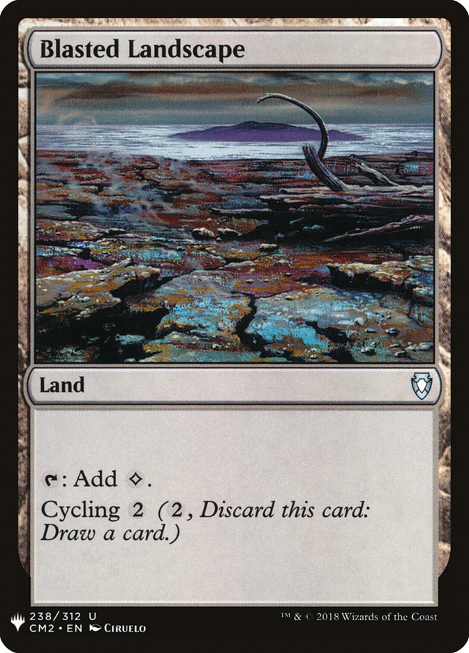 Blasted Landscape [Mystery Booster] | Exor Games Dartmouth