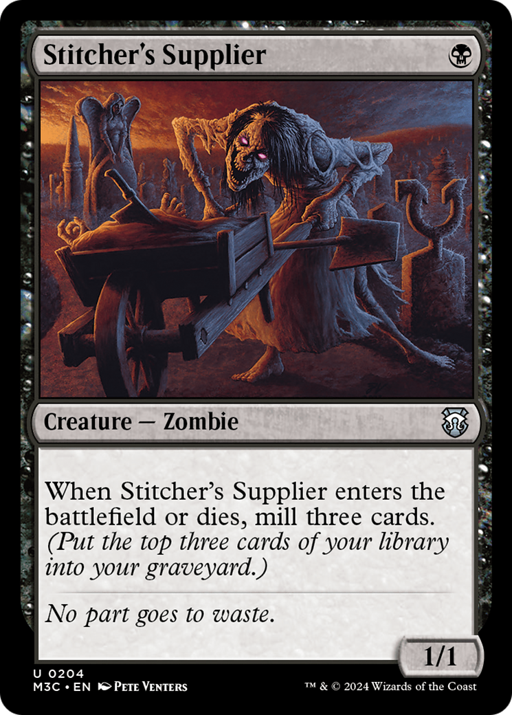 Stitcher's Supplier (Ripple Foil) [Modern Horizons 3 Commander] | Exor Games Dartmouth