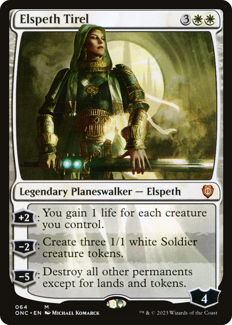 Elspeth Tirel [Phyrexia: All Will Be One Commander] | Exor Games Dartmouth