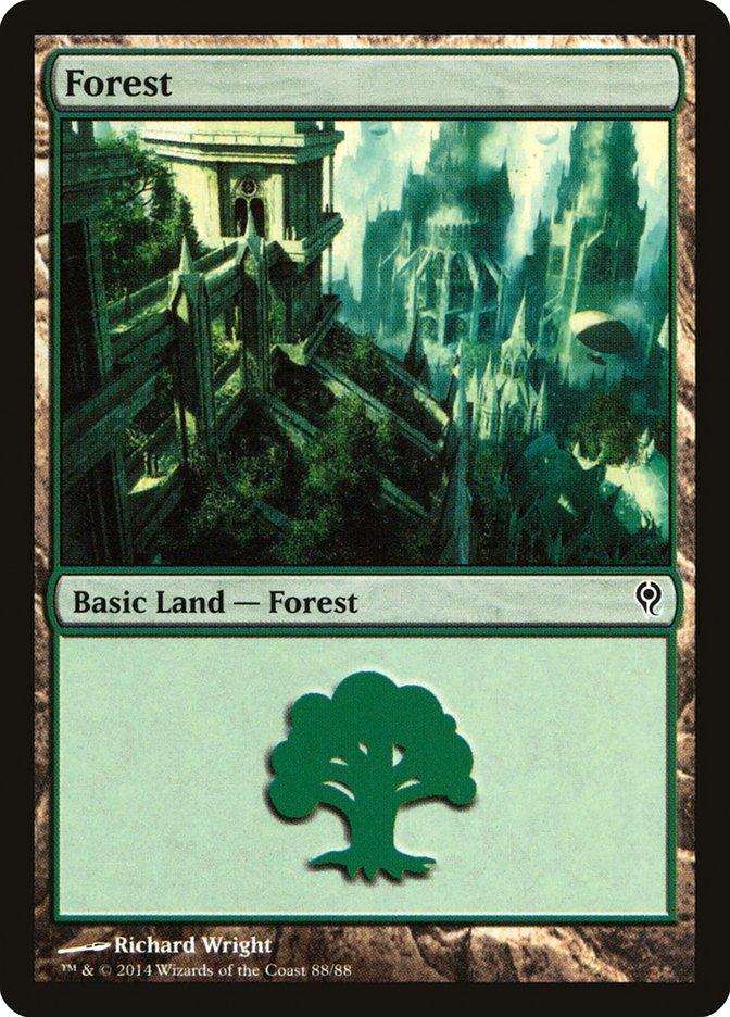 Forest (88) [Duel Decks: Jace vs. Vraska] | Exor Games Dartmouth