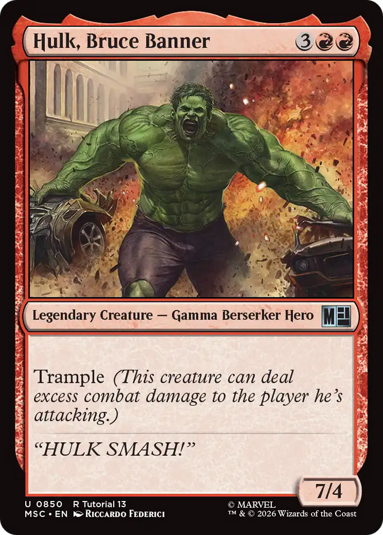 Hulk, Bruce Banner [Marvel Super Heroes Commander] | Exor Games Dartmouth