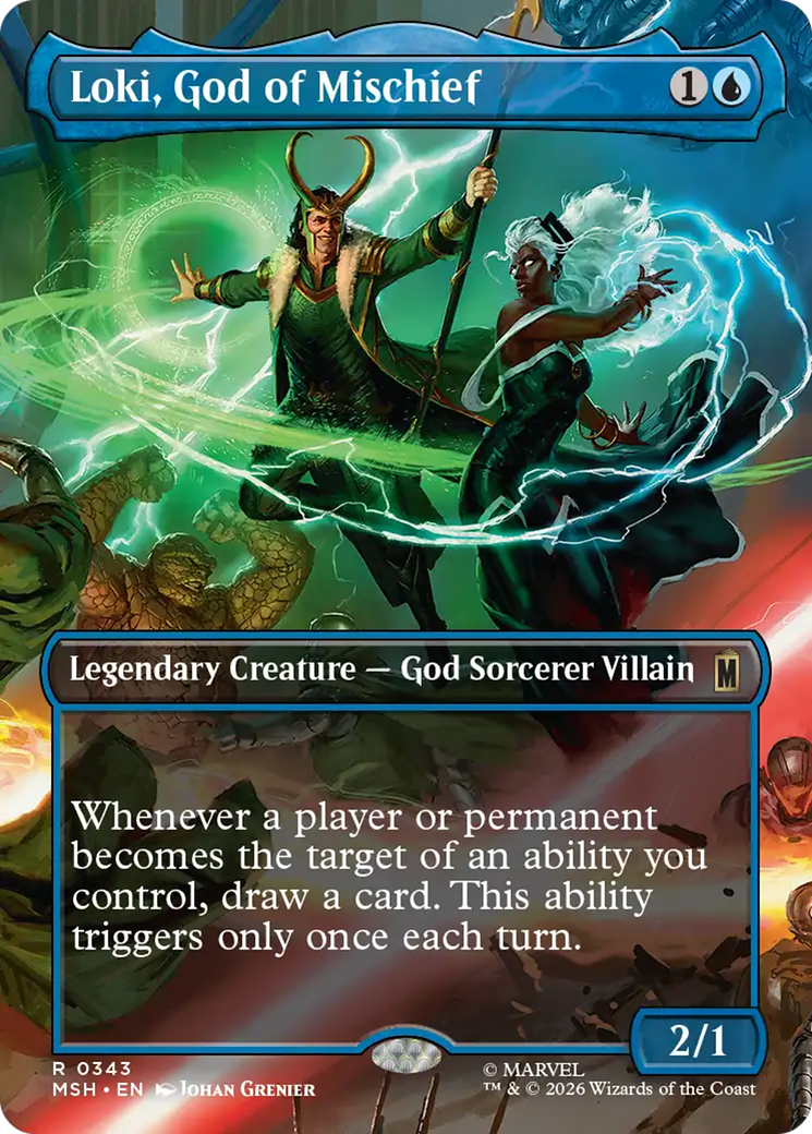 Loki, God of Mischief (Borderless) [Marvel Super Heroes] | Exor Games Dartmouth