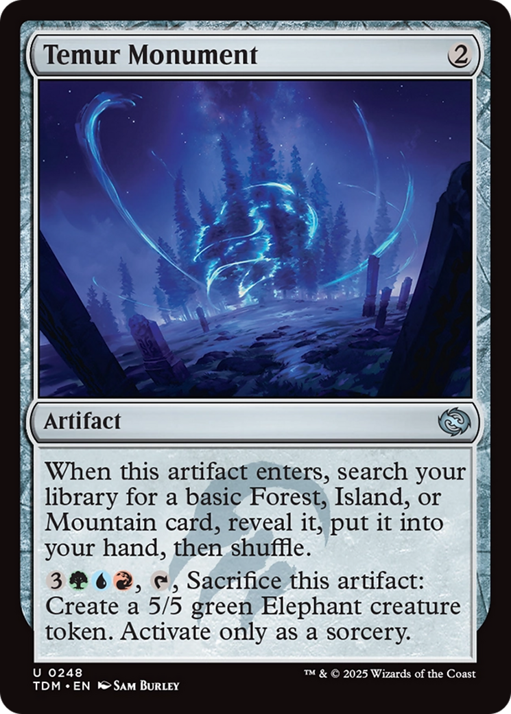 Temur Monument [Tarkir: Dragonstorm] | Exor Games Dartmouth