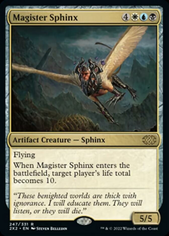 Magister Sphinx [Double Masters 2022] | Exor Games Dartmouth